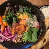 Vegan bowl at JOZO in Sydney