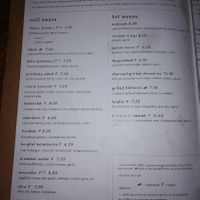 Mezze menu at SimSim in Berlin