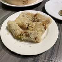 Fried asparagus  at Bǎo Dá Gǎng Shì Chá 寶達港式茶 in Taichung