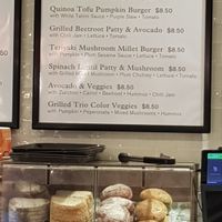 Vegan sandwich selection at Cedele - Tanglin Mall in Central Singapore