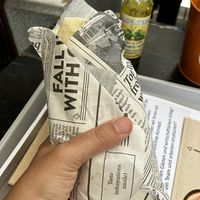 Der große Burrito (relativ klein)  at Taco Company in Munich