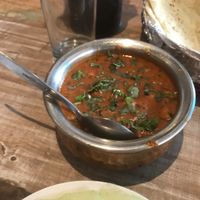 Chana masala  at Sam's Art Cafe in Jodhpur