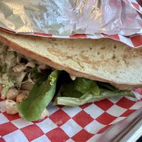 Chickpea Tuna Wrap  at Cosmic Veggies in Anacortes
