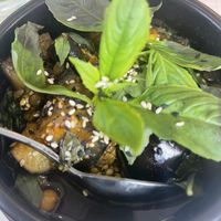Eggplant in Claypot  at Eden in Dana Point