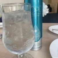 Sparkling Water  at Eden in Dana Point