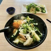 Vietnamese Pho with lots of fresh vegetables!!   at Eden in Dana Point