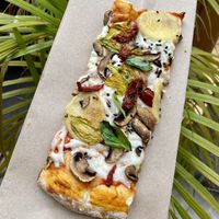 Vegan Pizza 🍕   at DoppioZero in Mexico City