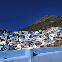 La vue de la terrase at Hamsa in Chefchaouen