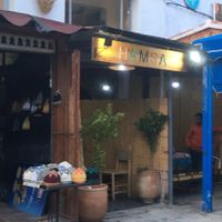 Outside at Hamsa in Chefchaouen
