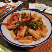 Gluten free vegan pasta at Noble Crust in St Petersburg