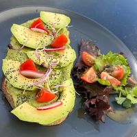 avocado love toast  at Sugar Rabbit Kaffé in Albufeira