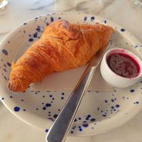 Crossaint at Sugar Rabbit Kaffé in Albufeira