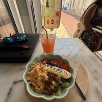 Açaí bowl  at Sugar Rabbit Kaffé in Albufeira