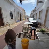 View of street during the day at Sugar Rabbit Kaffé in Albufeira