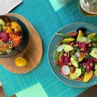 Bowl + Wrap at Sugar Rabbit Kaffé in Albufeira