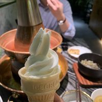   at Yangege 焱格格蔬食料理火锅 in Shanghai