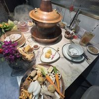   at Yangege 焱格格蔬食料理火锅 in Shanghai