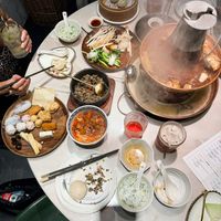   at Yangege 焱格格蔬食料理火锅 in Shanghai