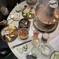   at Yangege 焱格格蔬食料理火锅 in Shanghai