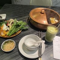   at Yangege 焱格格蔬食料理火锅 in Shanghai
