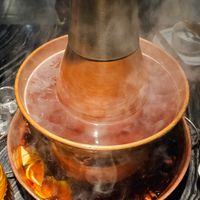 Home made soup at Yangege 焱格格蔬食料理火锅 in Shanghai