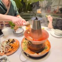   at Yangege 焱格格蔬食料理火锅 in Shanghai