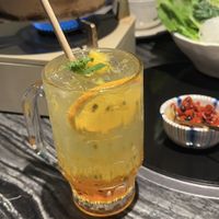   at Yangege 焱格格蔬食料理火锅 in Shanghai