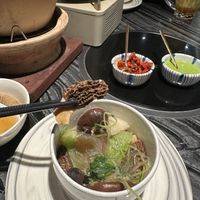   at Yangege 焱格格蔬食料理火锅 in Shanghai