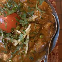 Piselli, patate, zenzero, coriandolo...  at India Tandoori in Stavanger