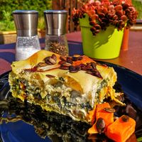Butternut Spinach Lasagne at Hexenküche in Idstein