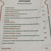 Appetizers at Ashoka in El Nido