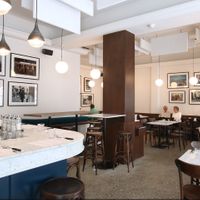 Inside NONA (pizza restaurant) at NONA Pizza in Brussels