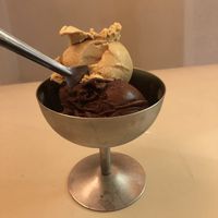 Black Plum & Black Tea and Chocolate Rose at Jack's Gelato in Cambridge