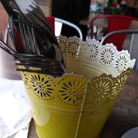 Cutlery (October 2025) at Mama Fay's in Aberystwyth