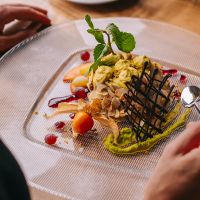 Vegan Pistachio Tiramisu at Trudelkeller in Baden