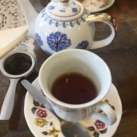 They compost the tea leaves at Vintage Lindy Lou's Tea Rooms in Crayford