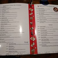 Menu pages at Little Tokyo in Galena