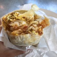 vegan breakfast burrito  at Tourist Home - All Day Cafe in Flagstaff