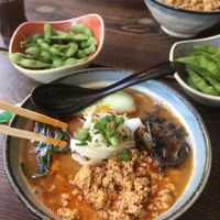 Vegan ramen  at Ramen X Ramen in Berlin