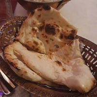 Naan and rice at Ganesha in Nuremberg
