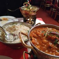 Chana Massala and Gemüse Korma at Ganesha in Nuremberg