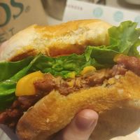 Plnt cheeseburger at PLNT Burger in Silver Spring