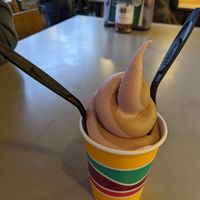 Swirl soft serve - oat milk at PLNT Burger in Silver Spring