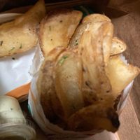 Crispy herb fries so perfect at PLNT Burger in Silver Spring