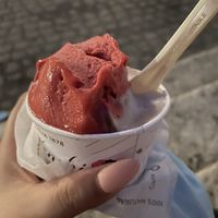 Lampone e cacao pulp  at Venchi in Rome