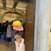 Gelato   at Venchi in Rome