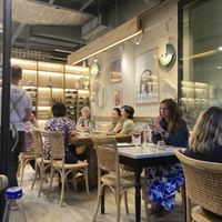 Inside  at Ella Greek Cooking in Athens