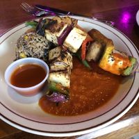 Tofu kebab at Sunset House in George Town