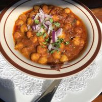 Chana Masala  at Sunset House in George Town