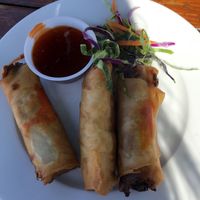 Spring Rolls  at Sunset House in George Town
